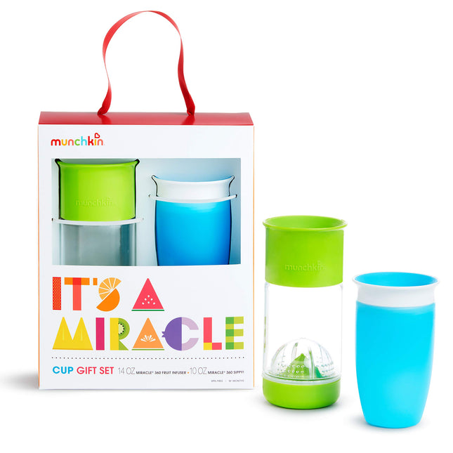 Munchkin® It's a Miracle! 360 Sippy Cup Gift Set, 