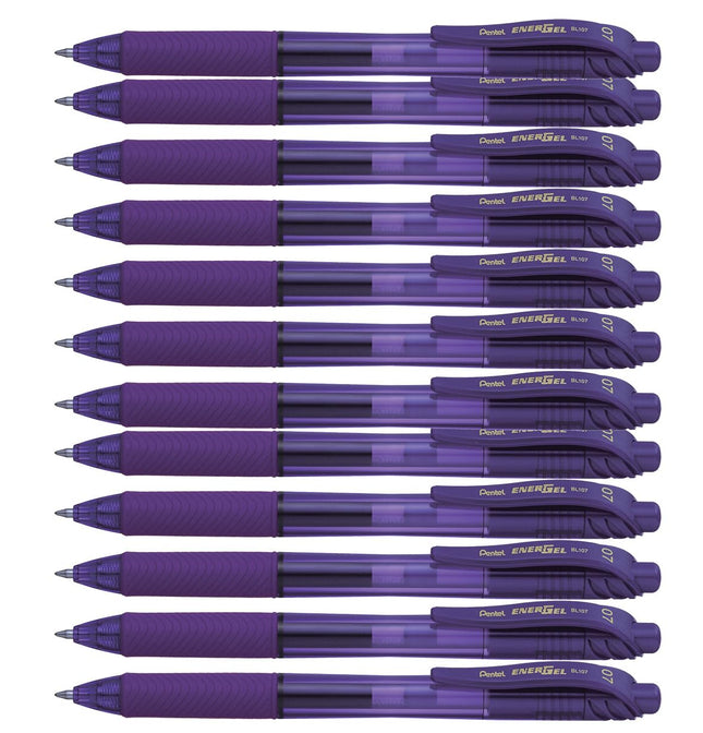 Pentel Energel-BL107-VX Tip Retractable Pen, 0.7 m