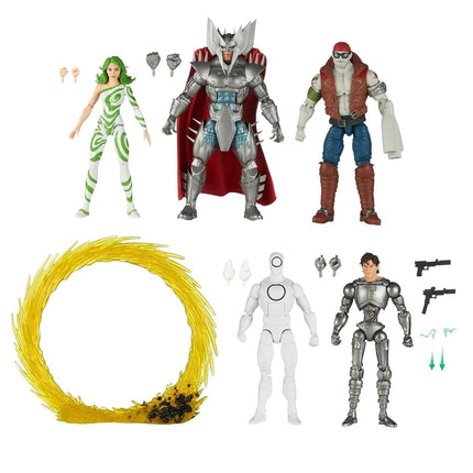 Marvel Hasbro Legends Series: Villanos de X-Men, Set de figuras de acción 60 Aniversario de X-Men, Figuras de acción de 15 cm