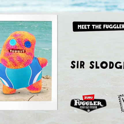 Fuggler ZURU Vacay Vibes Funny Ugly Monster Plush Collectable Toy (Sir Splodge A Lot - Multi)