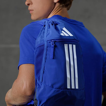 adidas Alliance Sackpack – Drawstring Backpack Small Bag for Men and Women, 3/Team Royal Blue, One Size, Alliance Sackpack – Drawstring Backpack for Sports, Small Gym Bag