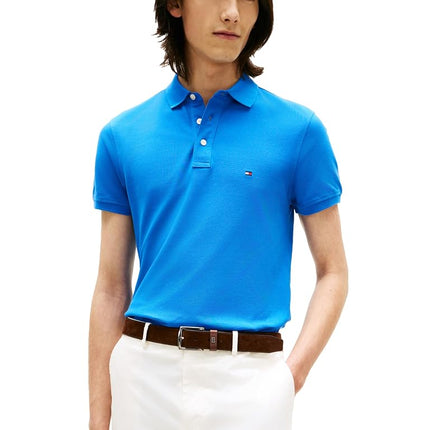 Tommy Hilfiger Men's 1985 Slim Short Sleeve Polo, 