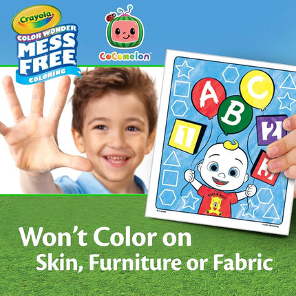 Crayola Color Wonder, Cocomelon Coloring Pages & Mess Free Markers
