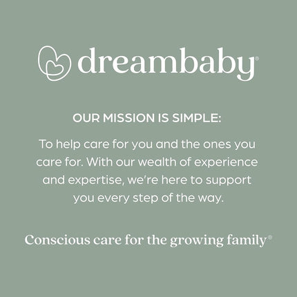 Dreambaby On-The-Go Kids Booster Seat - Portable High Chair with Handy Storage Compartments - Fits Most Dining Chairs - Lightweight, Compact, and Travel-Friendly
