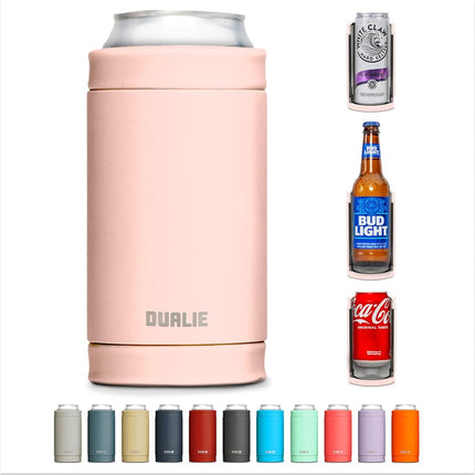 DUALIE 3 in 1 Insulated Can Cooler - Universal Siz