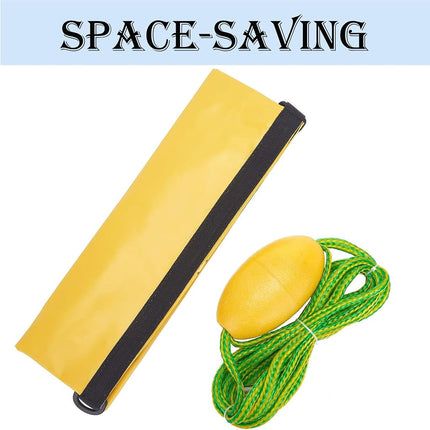 PWC Sand Bag Anchor & Dry Bag,2 in 1 Jet Ski Anchor Kit for Float with Adjustable Buoy,Pool Float Anchor for Jetski, Kayak, Seadoo, Paddle Board, Waverunner, Watercraft, and Swim Mat