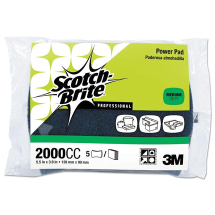 Scotch-Brite Scouring Pad - Medium Duty Low Scratc