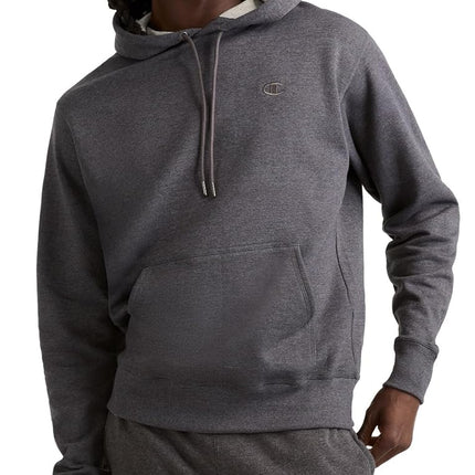 Champion Men's Powerblend Pullover Hoodie, Granite
