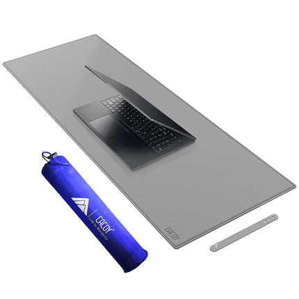 Cacoy 100x40cm Leather Desk Pad Blotter, PU Leathe