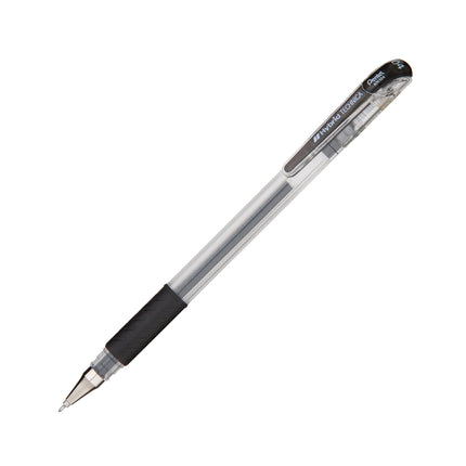 Bolígrafos de gel Pentel Arts Hybrid Technica con varios tamaños de punta, tinta negra, paquete de 5 (KN10BP5A)