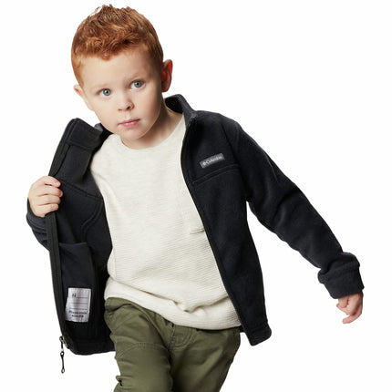 Columbia Boys' Steens Mountain Ii Fleece Jacket, Black, 12-18 Months