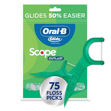 Oral-B ADV Floss Pick W/Scope 75