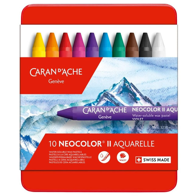 Caran d'Ache Classic Neocolor II Water-Soluble Pas