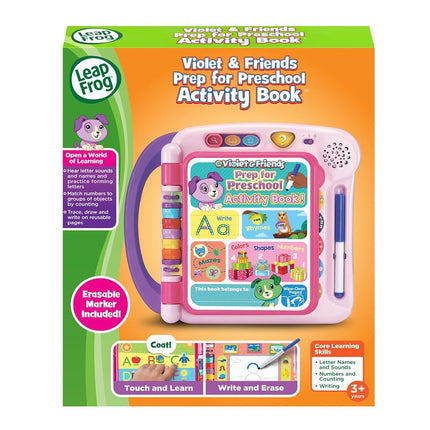 LeapFrog Violet and Friends Activity Book for School - Pink