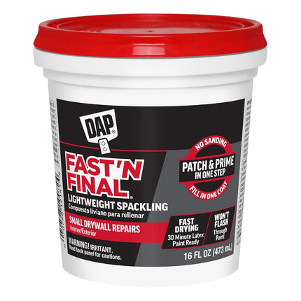 Dap Pint FastN Final Spackling Interior & Exterior 12141