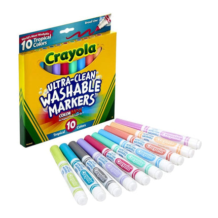 Markers Washable B/L TROPCL 10P