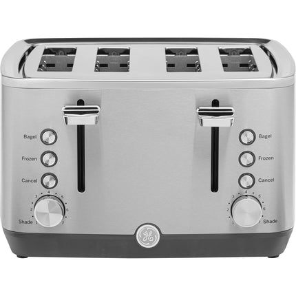 GE Stainless Steel Toaster | 4 Slice | Extra Wide 