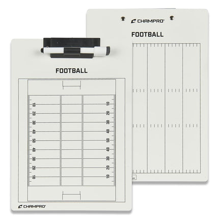 Champro Football Coach's Board (White, 12 x 9-Inch)