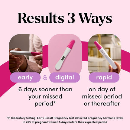 First Response Triple Check Pregnancy Test 3 ct.