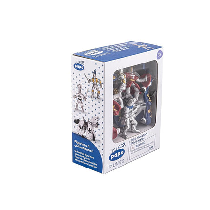 Mini Knight Figurines, Set of 12, Toy, Medieval Co