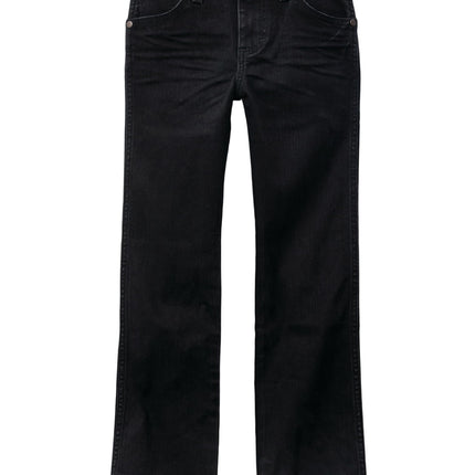 Wrangler Retro Slim Fit Straight Leg Jean, Blackwe