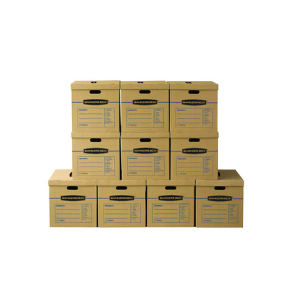 Bankers Box SmoothMove Classic Moving Boxes, Tape-