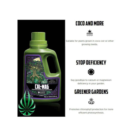 Emerald Harvest 723950 Cal-Mag Calcium-Magnesium Supplement, 0.95 L