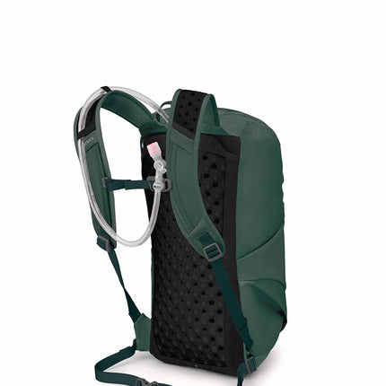 Osprey Men's Skarab 18 Litre Hydration Backpack with Magnetic Bite Valve, Tundra Green, One Size