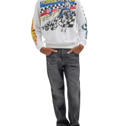 Wrangler Boys X Hot Wheels� Youth Crewneck �Rodeo�