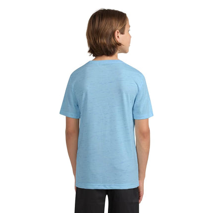 Camiseta básica suave de Hurley para niño, Cloud Slub, azul hielo, mediana