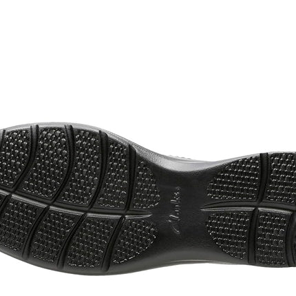 Clarks Men's Cotrell Free Loafers, Black Oily Leather, 6 UK