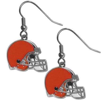Siskiyou Sports NFL Cleveland Browns Women's Chrome Dangle Earrings