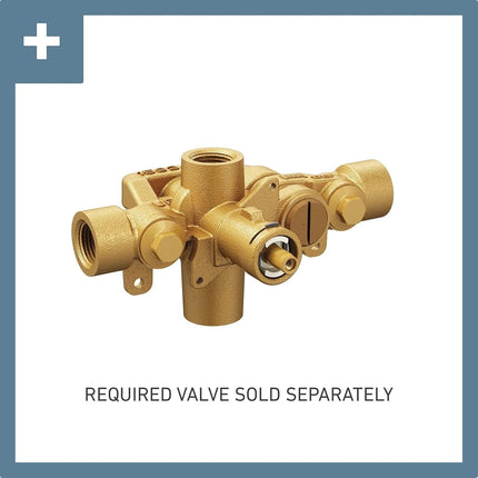 Garniture de valve Moentrol Moen T3691 Voss, chrome