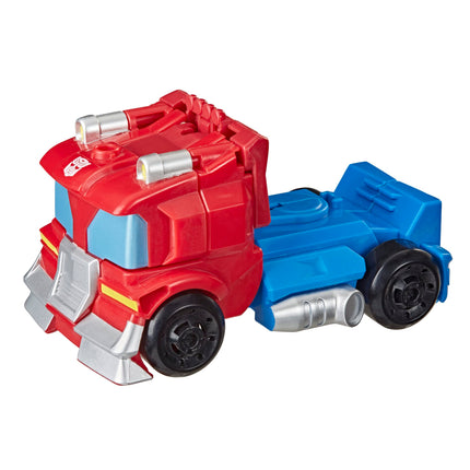 TRANSFORMERS Playskool Heroes Rescue Bots Academy Classic Heroes Team Optimus Prime, figurine convertible de 11,5 cm, jouet pour enfants à partir de 3 ans
