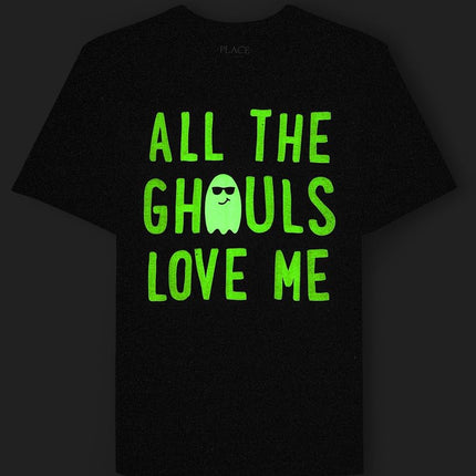 The Children's Place Camiseta gráfica de manga corta de Halloween para niños, Witch Son, XX-Large