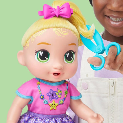 Baby Alive Baby Grows Up, LaLa GooGoo, 6 Milestones and Baby's First Tooth, Interactive Talking Doll for Girls and Boys Ages 3+