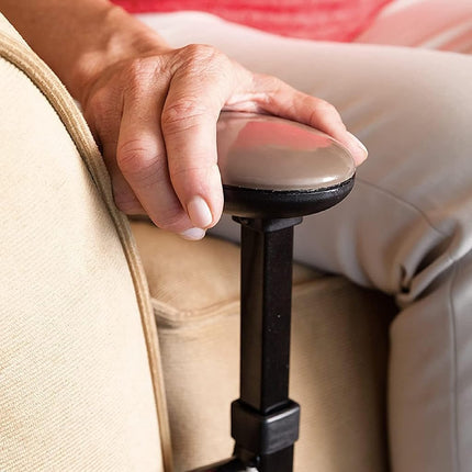 Stander EZ Stand-N-Go, Adjustable Standing Mobility Aid, Chair Assist Grab Bars, Ergonomic Stand Assist Handles (Eligible for VAT Relief in the UK)