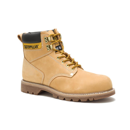 Caterpillar Men's 2nd Shift 6" Steel Toe Boot,Black,12 M US