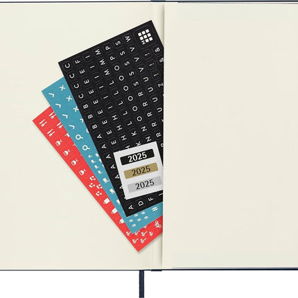 MOLESKINE - 2025-12 Month Daily Hard Cover Diary - Large - Black