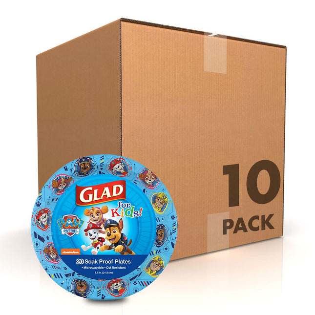 Glad for Kids Paw Patrol Paper Plates | Disposable