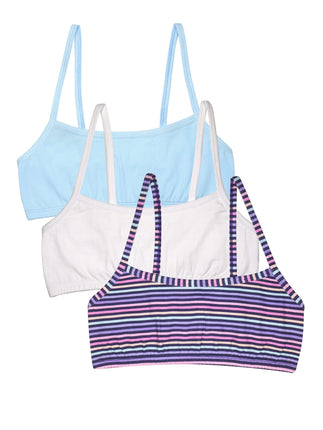 Fruit of the Loom Girls' Cotton Spaghetti Strap Sp
