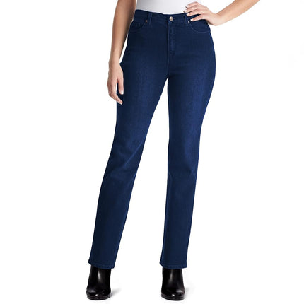 Gloria Vanderbilt Women's Amanda Classic High Rise Tapered Jean, Portland Wash 1, 18 Long