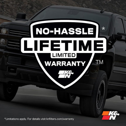 K&N Engine Air Filter: High Performance, Premium, Washable, Replacement Filter: Compatible with 2021 Ford Bronco, E-0634