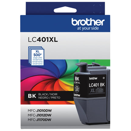 Brother Genuine LC401XLBK High Yield Black Ink Car
