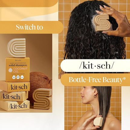 Kitsch Coconut Oil Shampoo and Conditioner Set – 2 pcs