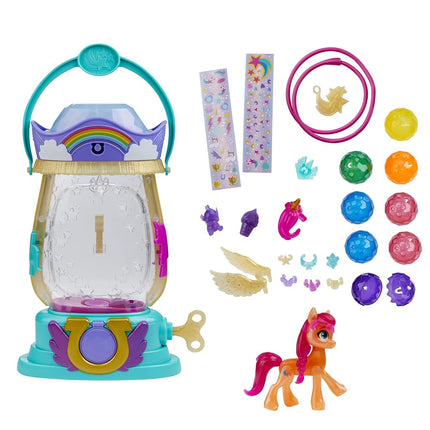 My Little Pony: A New Generation Movie Sparkle Reveal Lantern Sunny Starscout - Light Up Toy with 25 Pieces, Surprises