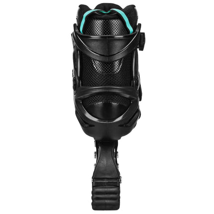 Roller Derby Q-84 Women's Inline Skates - Black/Teal - Size 05