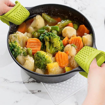 Dexas Silicone Pinch Mitt Mini Oven Mitt, Green