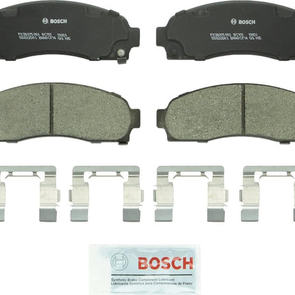 BOSCH BC913 QuietCast Premium Ceramic Disc Brake Pad Set - Compatible with Select Chevrolet Equinox; Pontiac Torrent; Saturn Vue; FRONT