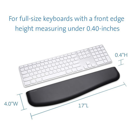 Kensington ErgoSoft Wrist Rest for Slim/Thin Keyboard ,Black